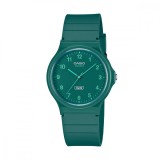 Cumpara ieftin Ceas Barbatesc/Unisex Casio Collection MQ-24B-3BEF, Quartz, Analogic, 34mm, Verde/Negru, Rasina, Rezistent Apa