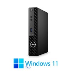 Mini PC Dell OptiPlex 3090, Hexa Core i5-10500T, 16GB, 256GB SSD, Win 11 Pro
