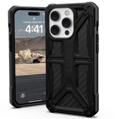 Husa pentru iPhone 14 Pro - UAG Monarch - Carbon Fiber foto