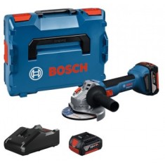 Bosch GWS 18V-8 Polizor unghiular 18V + 2 acumulatori 5Ah + incarcator - 4053423323825
