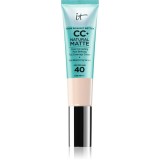 IT Cosmetics Your Skin But Better CC+ Natural Matte crema CC pentru un aspect mat SPF 40 Fair Porcelain 32 ml