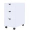 Gossi dulap cu sertare, 33 x 45 x 60 cm, alb