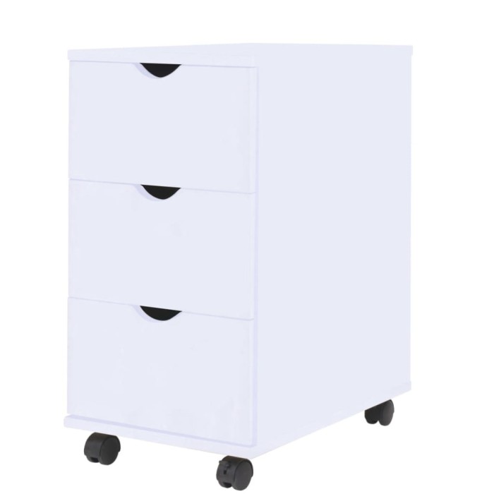 Gossi dulap cu sertare, 33 x 45 x 60 cm, alb
