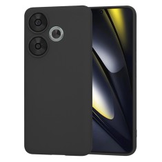 Husa silicon Xiaomi Poco F6 Techsuit SoftFlex, negru foto