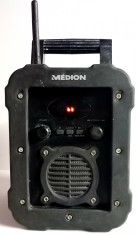 Aparat radio pentru santier, MEDION MD84517 (AM-FM), Bluetooth, AUX