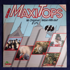2 LP's , dublu vinyl : various - Dino Maxi Tops _ Dino, Germania, 1985 _ NM/VG+