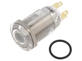 Comutator anti-vandalism Poz 2 SPDT 3A 220VAC 5A 24VDC IP65