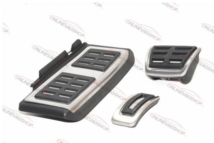 Set Pedale Inox + Footrest transmisie Auto DSG VW Golf 7/Audi A3 /Skod