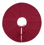 Covoras brad Craciun textil rosu 90 cm