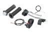 Set POCKET BIKE Manete Frana, Maner Acceleratie, Mansoane Cauciuc si Cablu Acceleratie Inclus, Oem
