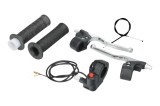 Set POCKET BIKE Manete Frana, Maner Acceleratie, Mansoane Cauciuc si Cablu Acceleratie Inclus