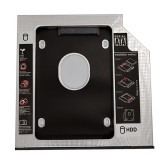 Adaptor HDD Caddy, pentru laptop, interfata Sata-Sata, cu masca frontala din plastic, Grosime 12.7mm AutoProtect KeyCars, Oem