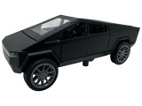 Macheta Tesla Cybertruck neagra replica metal scara 1:36