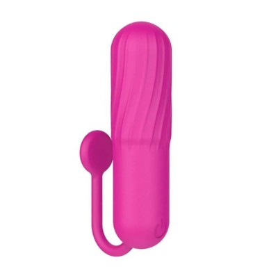 Mini vibrator Grip Handle Magenta foto