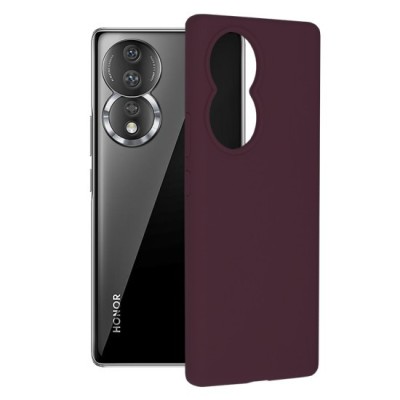 Husa pentru Honor 80 - Techsuit Soft Edge Silicone - Plum Violet foto
