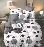 Cumpara ieftin Lenjerie Pat Heron Fx072, Bumbac, 4 Piese, Fara Elastic, Alb, Gri