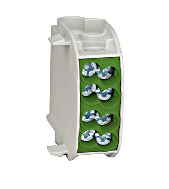 Clema de derivatie CU 4pct 25mmp 1P galben verde Schrack IK026130 foto
