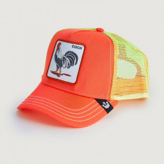 Sapca Goorin Brothers Trucker Electric Tamale Neon Orange - Cod 78751485225 foto