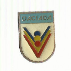 AMS# - INSIGNA DACIADA RSR, VARIANTA MARE, 24 mm