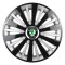 Set 4 Capace Roti, potrivite jantelor de R15, pentru Skoda, model falcon dual