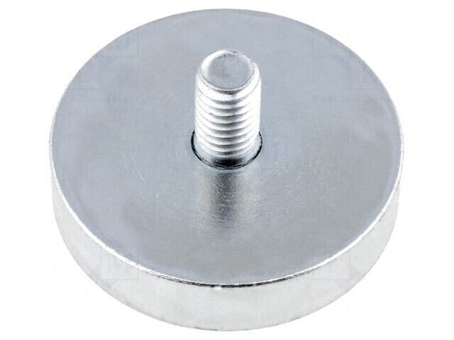 Magnet Neodim 32mm cu Carcasă din Oțel