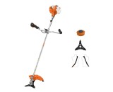 Motocoasa Ruris RR270, 1.5CP, 27.2CC, Latime Taiere 255mm, Cutit 3 Dinti