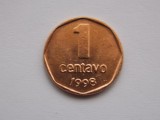 1 CENTAVO 1998 ARGENTINA-XF