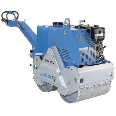 Cilindru vibrocompactor hidrostatic Weber DVH 655 E, 732 kg foto