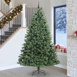 vidaXL Brad de Crăciun artificial cu ramuri articulare Verde 270 cm 3395515