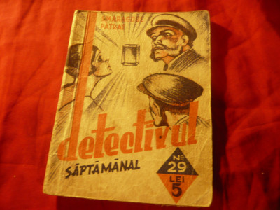 Colectia Detectivul Saptamanal nr 29 -1935 Mac Lloyd - Smaragdul patrat ,48pag foto