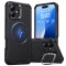 Husa iPhone 16 Plus ESR Cyber Armor Kickstand, negru