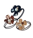 Set 3 elastice de par, 8 cm, Multicolor, 2BJ