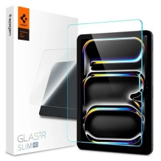 Folie sticla iPad Pro 11 (2024) Spigen Glas.tR Slim, transparenta foto