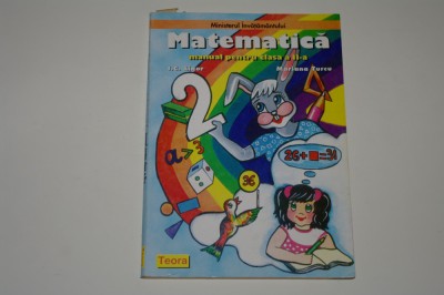 Matematica - manual pentru clasa a II - a - Mariana Turcu foto