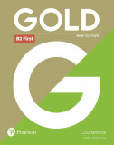 Gold B2 First New Edition Coursebook - Paperback brosat - Amanda Thomas, Jan Bell - Pearson