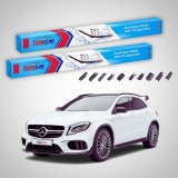 Cumpara ieftin Ștergătoare Mercedes-Benz Clasa GLA X156 2015-2019 | Set Față Flat &ndash; TeamCar&reg;