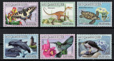 MOZAMBIC 2007 - Fauna marina, flora, dinozauri/ serie completa MNH, Nestampilat