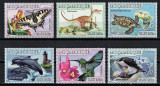 Cumpara ieftin MOZAMBIC 2007 - Fauna marina, flora, dinozauri/ serie completa MNH, Nestampilat