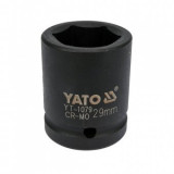 Cheie tubulara hexagonala de impact 29 mm prindere patrat 3/4&quot;, Yato