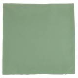 Fată de pernă decorativă, 40x40 cm, Verde, cu fermoar, CMCLASS