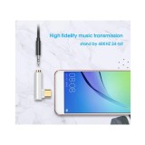 Adaptor USB-C Male la Jack Audio 3.5mm Female cu 4-poli-Culoare Alb