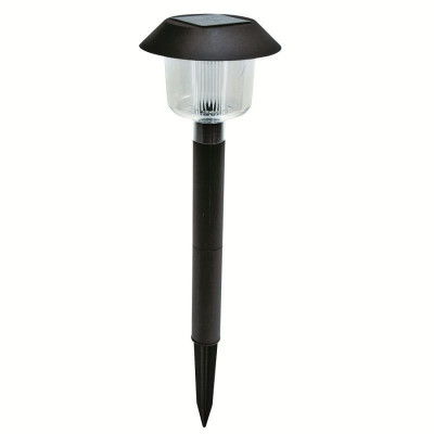 Lampa solara Led forma Ciuperca 45 cm alb cald foto