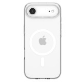 Husa silicon iPhone 17 Air Spigen - Liquid Crystal MagSafe Clear White