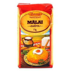 Bax 10 Pachete Malai Extra BOROMIR, 1 kg, Malai din Porumb, Malai Macinat, Malai Fin, Malai pentru Mancaruri, Malai pentru Gatit, Malai pentru Mamalig foto
