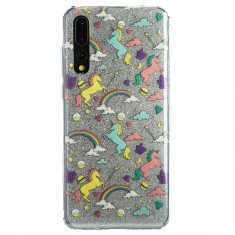 Husa Fashion Huawei P20 Pro Glitter Unicorn foto