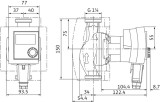 Wilo Pompă premium de &icirc;naltă eficiență cu rotor umed Stratos PICO-Z 20/1-4,Rp&frac34;,1~230V,25W