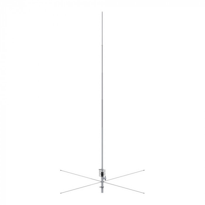 Antena CB de baza PNI Steelbras AP0163, 5/8, 26-28MHz, 500W, 5.15dBi, 689cm, rezistenta la vant 150km/h, pentru cladiri