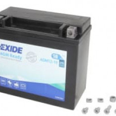Baterie AGM/Starting EXIDE 12V 18Ah 270A R+ Maintenance free 175x87x155mm Started YTX20HL-BS fits: BOMBARDIER OUTL., OUTLAND.; BUELL M2, S1, S3, S3T,