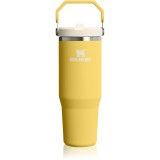 Stanley IceFlow&trade; Flip Straw 2.0 Tumbler sticlă termos din oțel inoxidabil Daffodil 890 ml