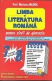 Limba si literatura romana pentru elevii de gimnaziu (clasele VII- VIII)